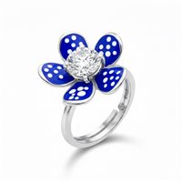 Ring Gaurosa Woman Biancospino in Silver 10498835 - 10498835